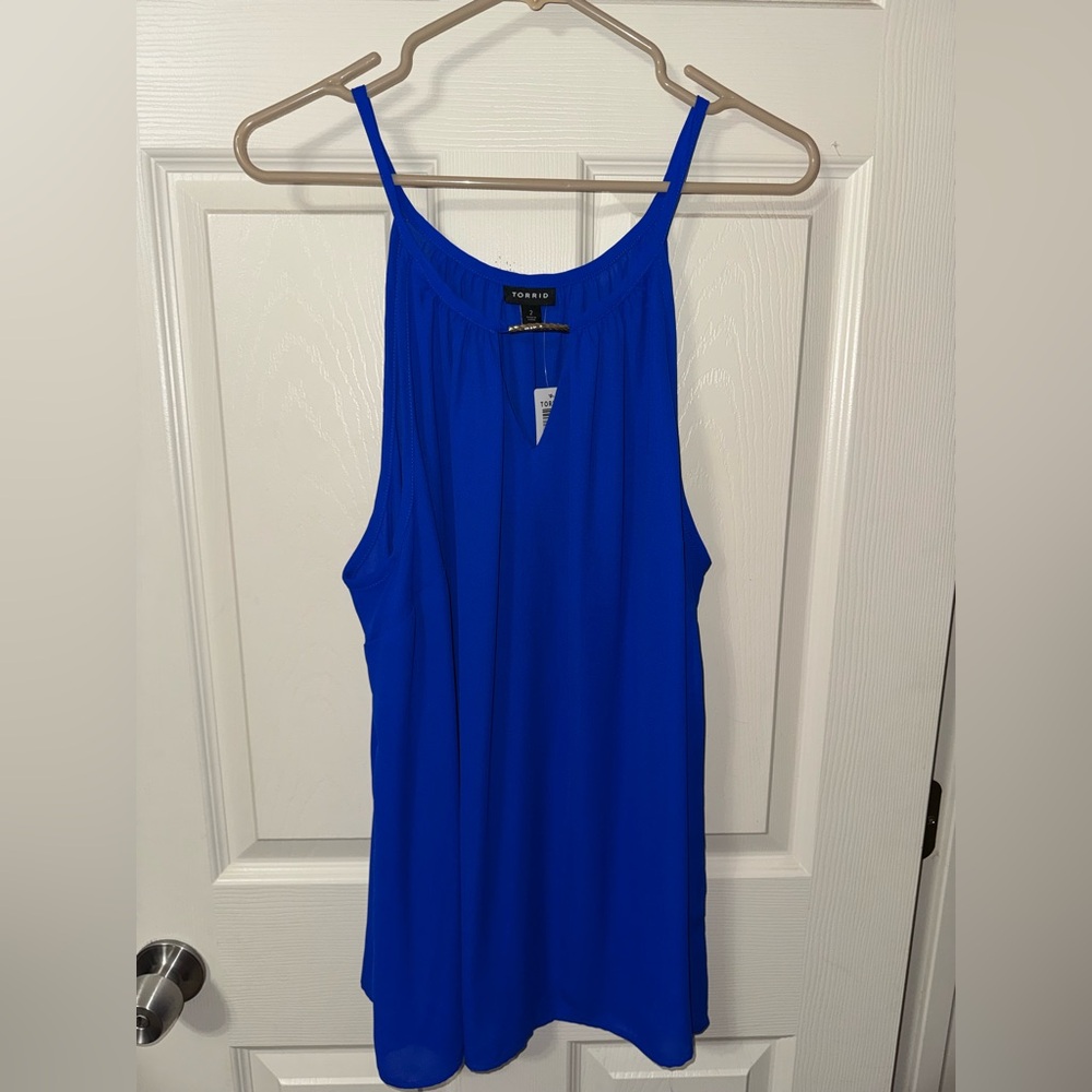 TORRID Women's Blue Sleeveless Top
